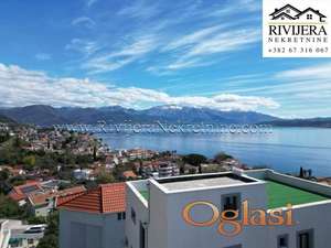 Luksuzan stan sa panoramskim pogledom na more Djenovic Herceg Novi